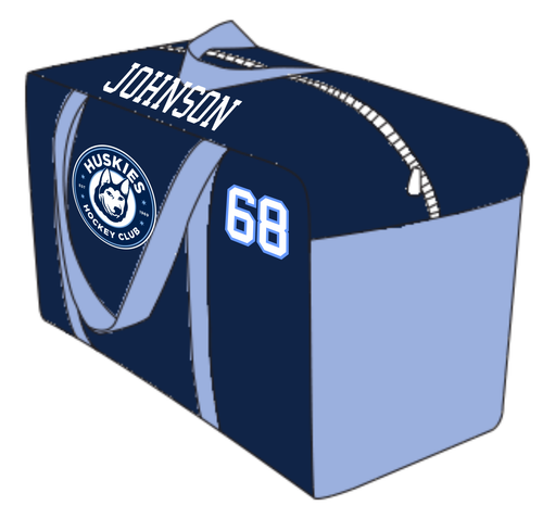 Huskies Custom Hockey Bag (JR/$110, SR/$120, GOAL/$125)
